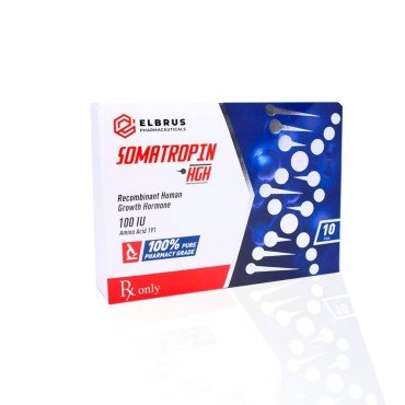 Somatropin HGH 100 IU Elbrus Pharmaceuticals