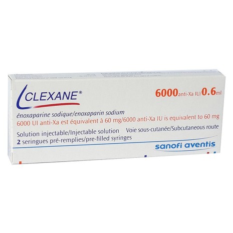 Clexane 6000 anti-XA Aventis