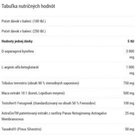 Amix Testo F-200 250 tabs AMIX