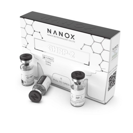 GHRP-2, 5 VIALS x 5MG Nanox Nanox
